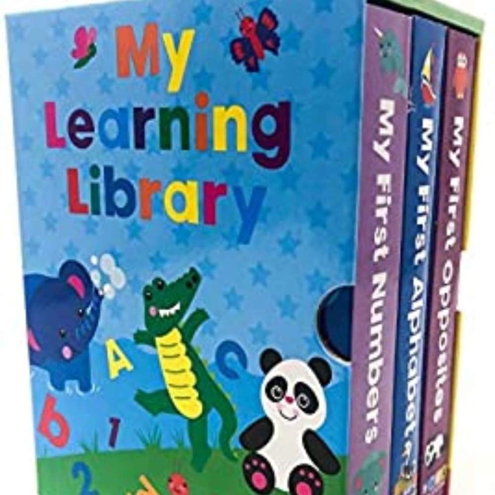 My Learning Library 3-Board Book Set, New-in-Pack